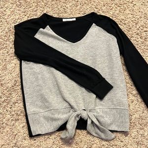 Black and Grey Long Sleeve
